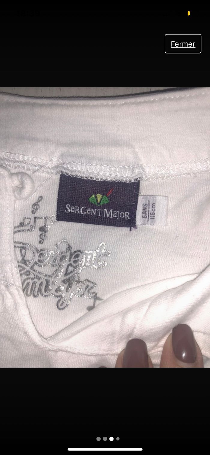 T-shirt ML Sergent Major - photo numéro 3