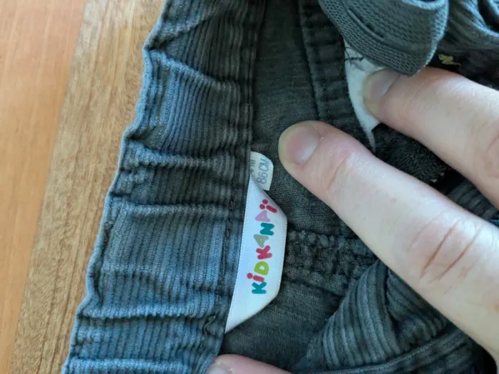 Lot 2 pantalons velours 24 mois - photo numéro 4