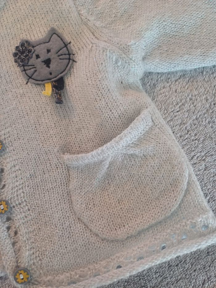 Gilet motif chat - Sergent Major - photo numéro 3
