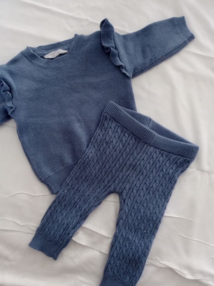 ensemble bleu de Primark 3 mois réf R128 D02