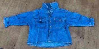 Chemise en jean bleu