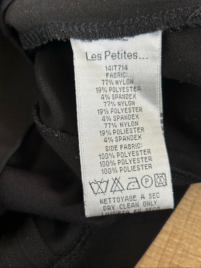Robe noire à manches courtes Les Petites taille 36 TBE - photo numéro 10