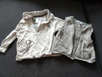 Haut obaibi+ gilet manches courtes 6 mois