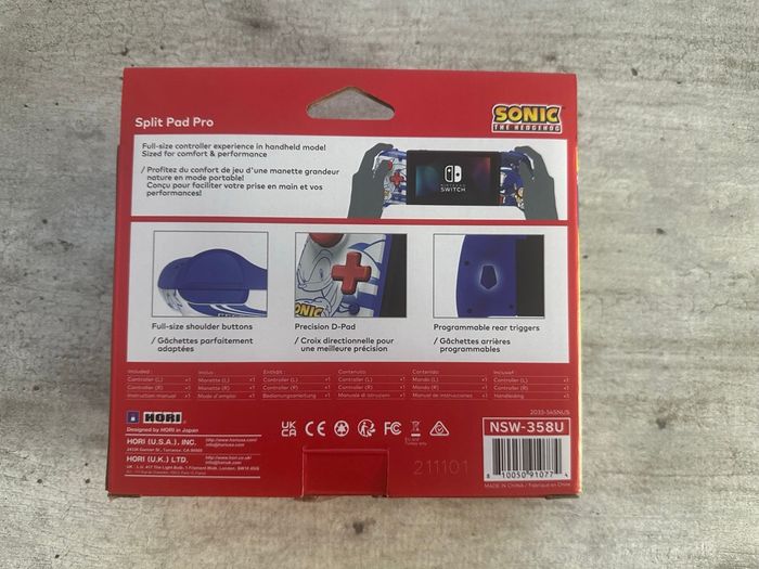 Split Pad Pro Sonic - Nintendo Switch - photo numéro 3