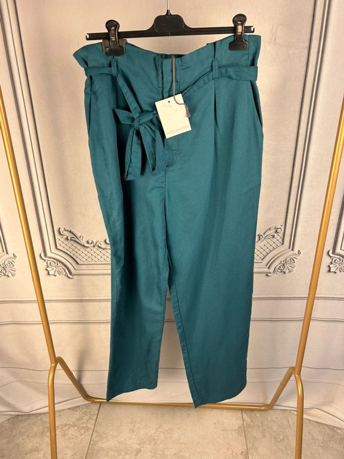 Pantalon taille haute Bleu Harriswilson 40 neuf