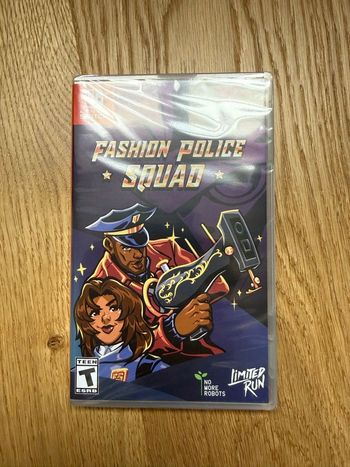 Fashion Police Squad Jeu Nintendo Switch NEUF sous blister Limited Run Games LRG #274