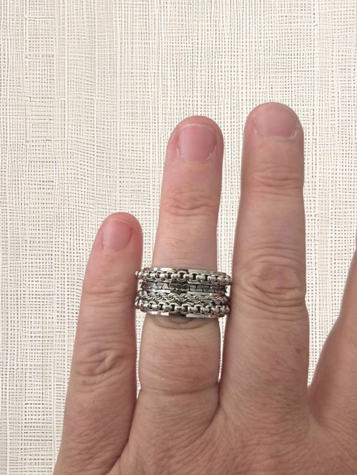 Bague acier