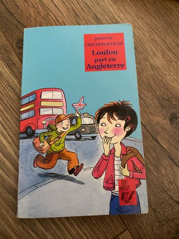 Livre Loulou part en Angleterre