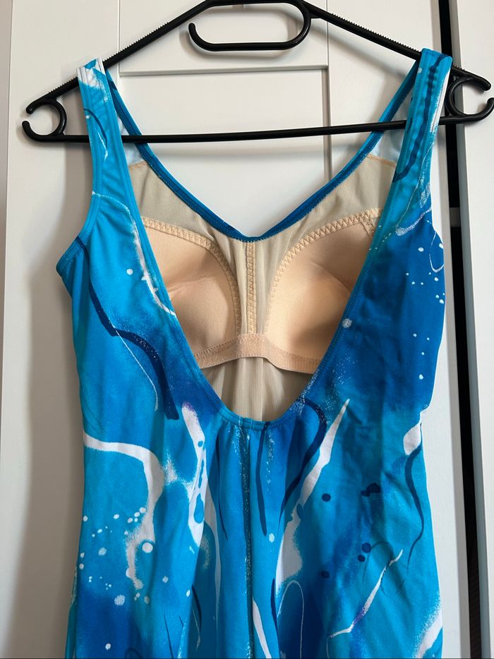 Maillot de bain 1 pièce bleu à motifs Neuf Naturana Tailles 38-40 - photo numéro 7