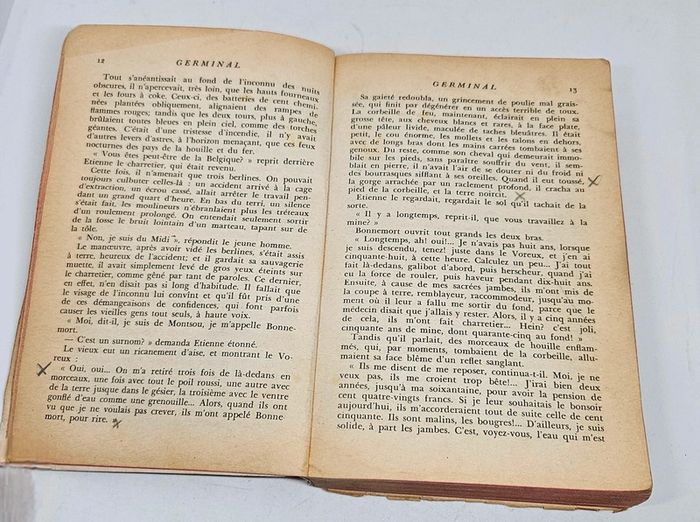 "Germinal", de Zola.
512 pages.
Le livre de poche. 
ISBN : 2.253.00422.7 - photo numéro 5