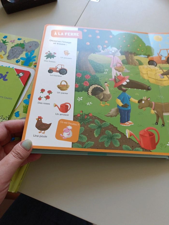 Livre p'tit loup cherche et trouve vive les vacances Auzou éveil - photo numéro 7