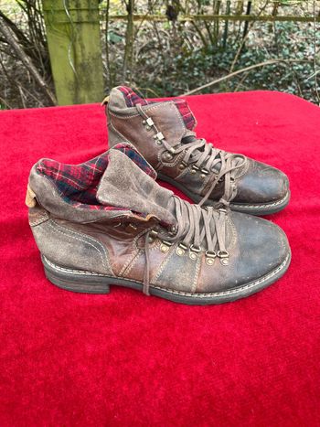 Chaussure cuir rando vintage T 43