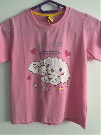 Tee-shirts Cinnumaroll rose