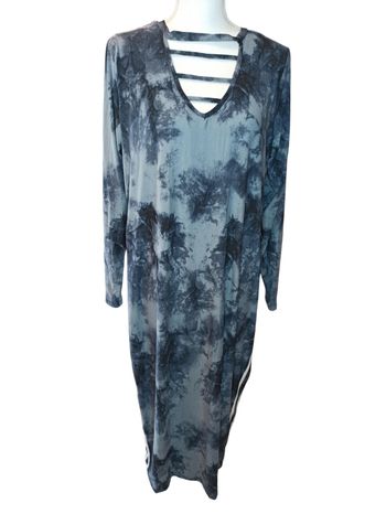 Robe longue manches longues XL