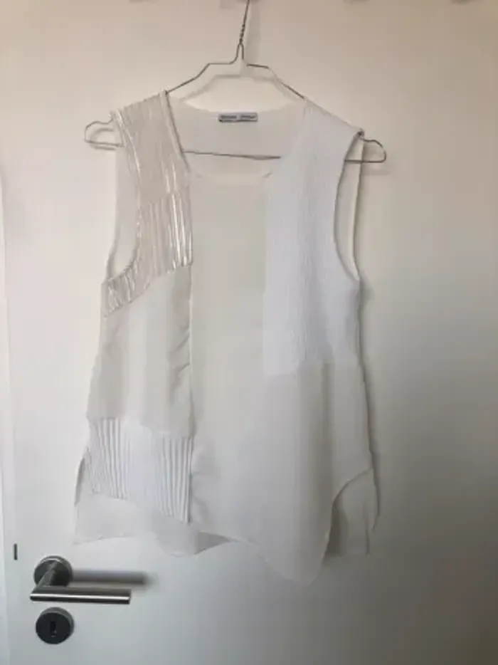 Blouse débardeur crème Zara S