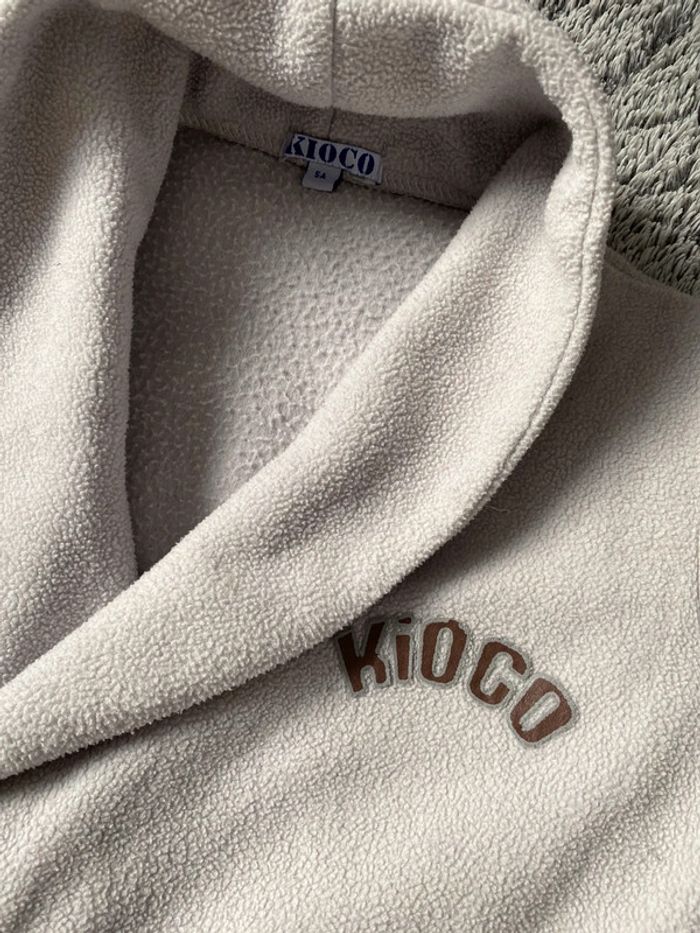 Robe de chambre grise - taille 5 ans - photo numéro 2