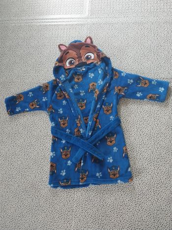 Peignoir Pat’Patrouille Chase – Taille 98/104 (env. 3-4 ans)