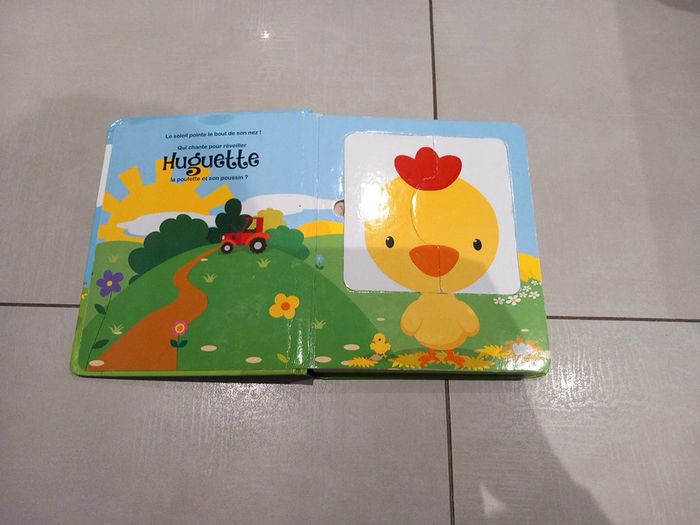 Livre mes premiers puzzles à la ferme - photo numéro 2
