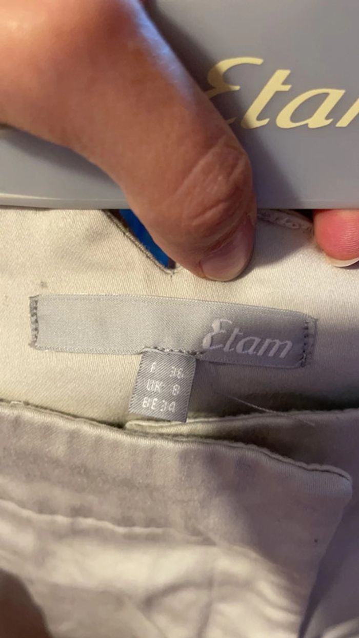 Pantalon Carotte Etam Taille 38 - photo numéro 3