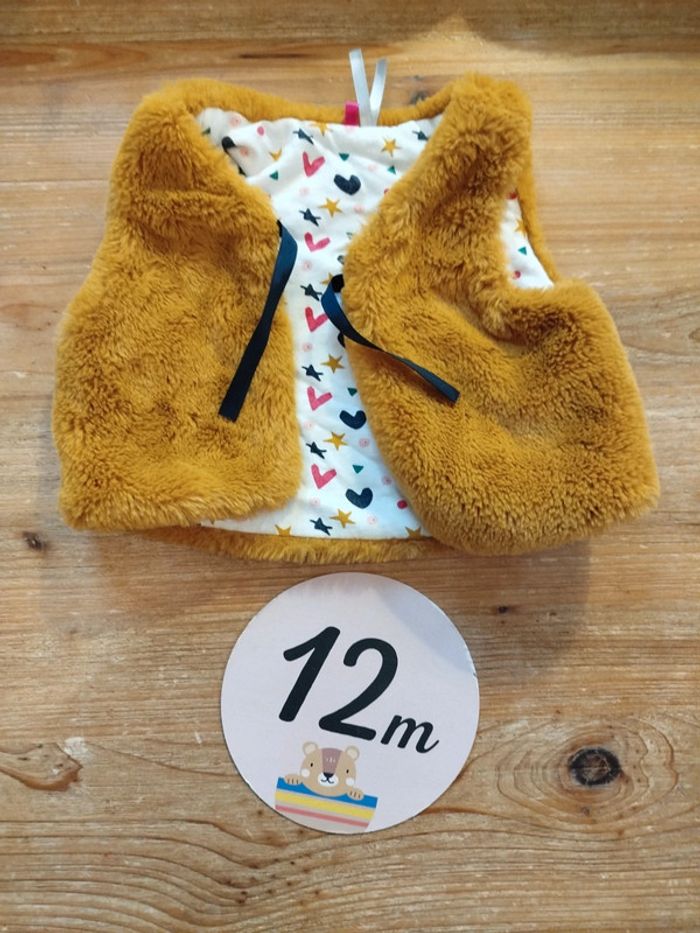 Gilet sans manche 12mois