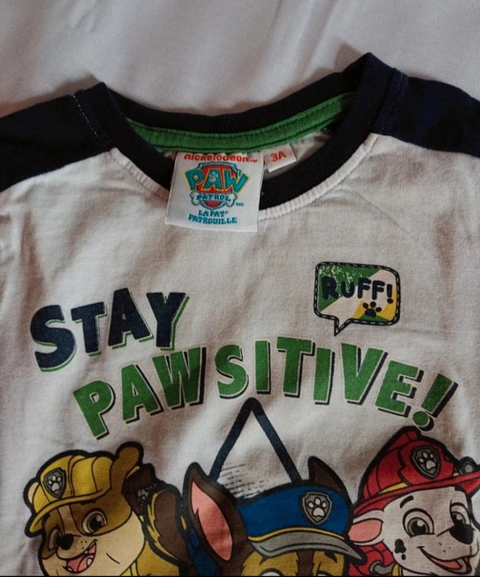 Tee-shirt paw patrol manche longue. - photo numéro 4