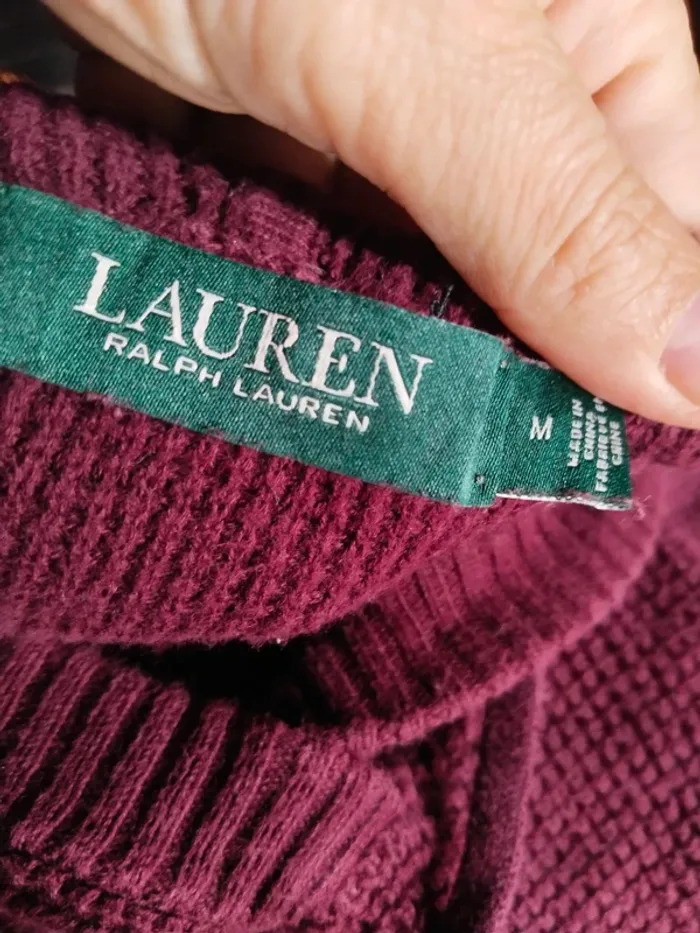 Joli sweat à capuche femme de marque Lauren Ralph Lauren taille M 38 40 - photo numéro 9