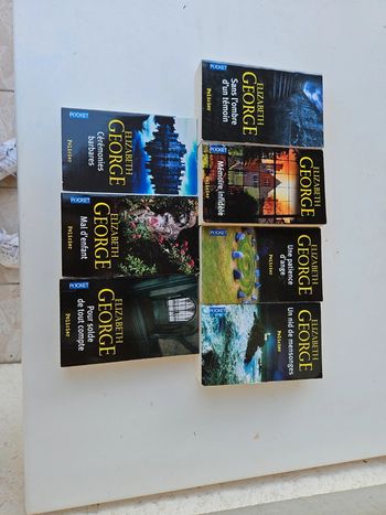 Lotde 7 livres elisabeth georges
