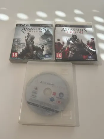 Lot Assassin's Creed 1 / 2 / 3 - BE - PS3