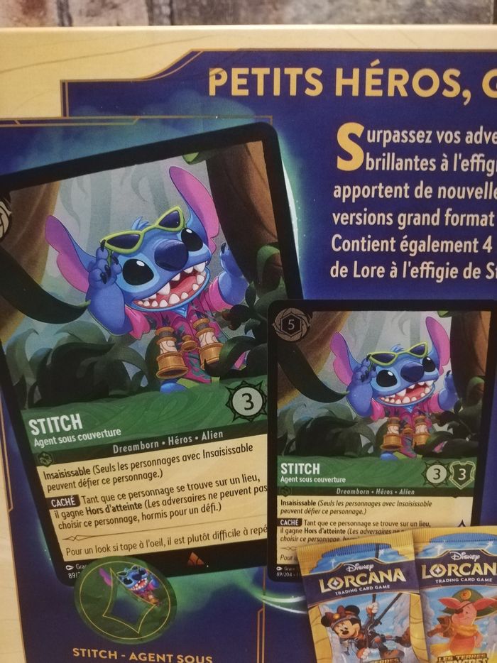 Cartes Foil Lorcana chapitre 3 Terres d'encres - photo numéro 2