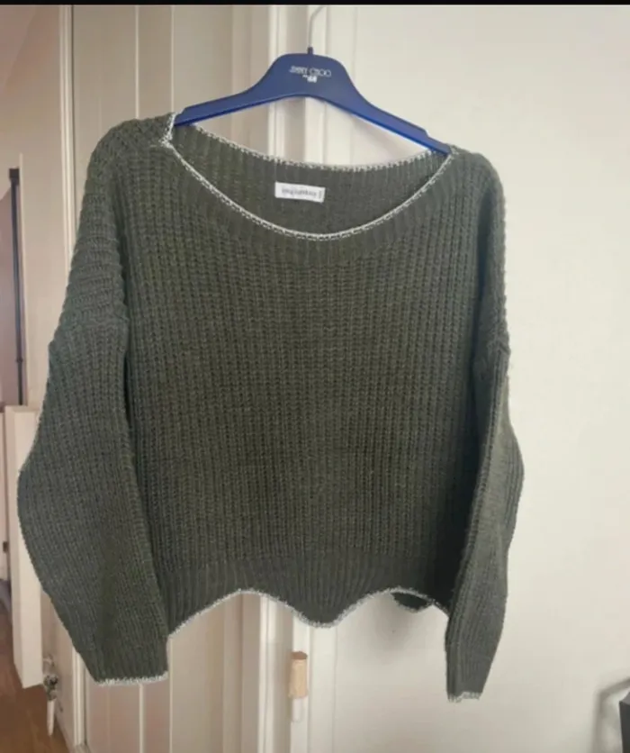 Pull court contenant de laine Nina Kendoza - photo numéro 8