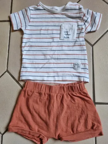 Ensemble garçon 👦 été 9 mois 🌞