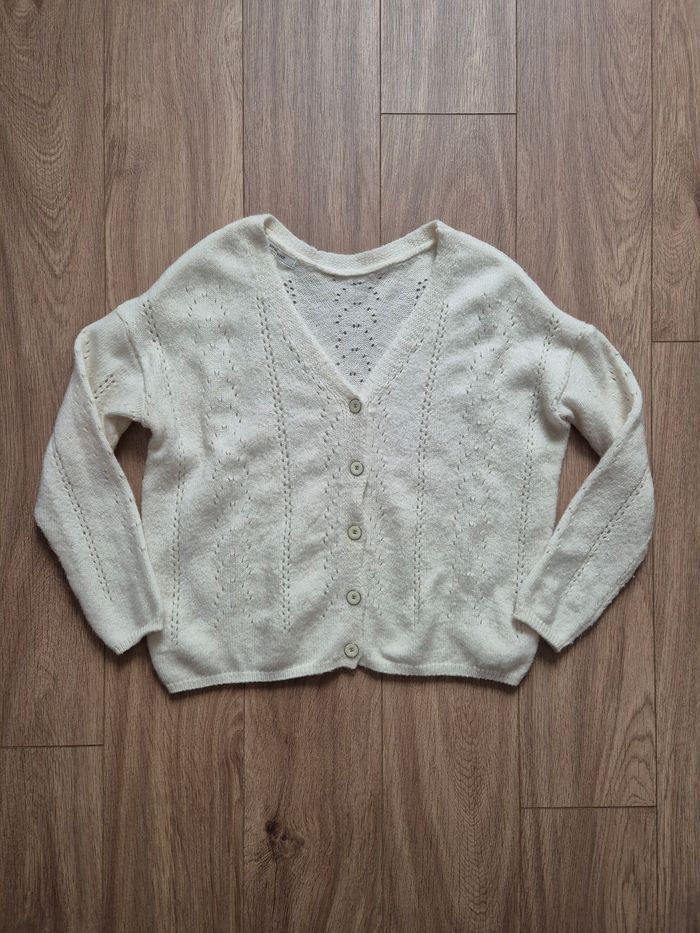 Gilet blanc oversise promod