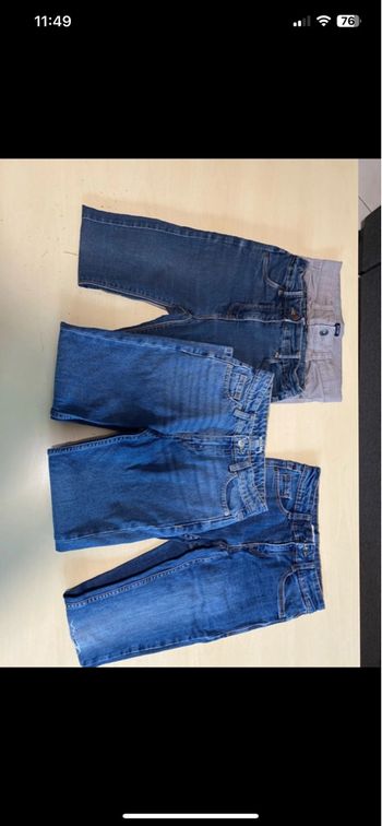 Lot jeans garçon