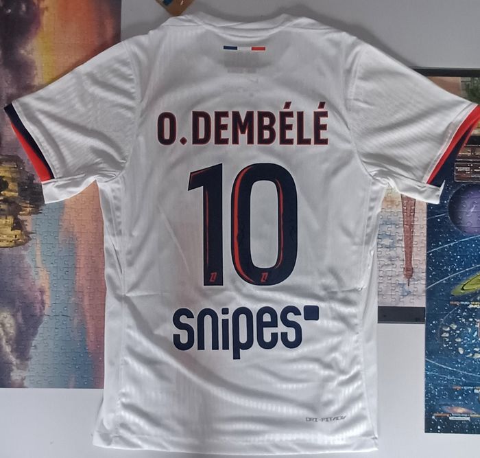 Maillot football PSG 24/25 N°10 Dembélé Neuf - photo numéro 4