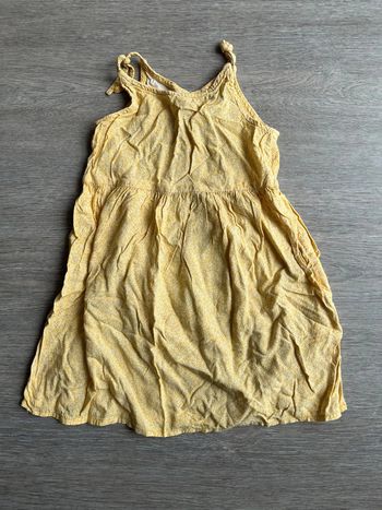Robe d’été jaune Kiabi 4 ans