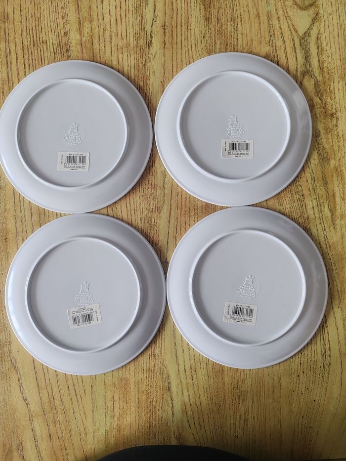 Lot de 4 assiettes - photo numéro 2