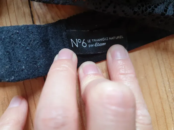 Soutien-gorge noire Etam 95D - photo numéro 2