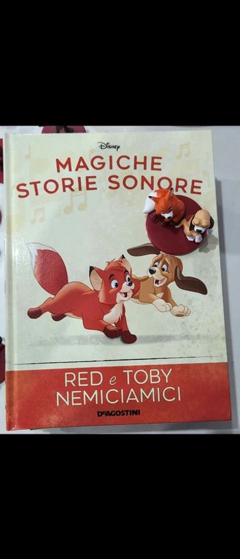 Red et toby Magiche storie sonore deagostini Audioconte magique Disney Altaya italien audio conte