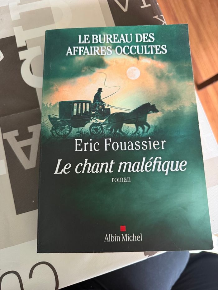 Livre d’Eric Fouassier - Le chant Maléfique