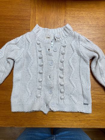 Joli gilet tricoté Okaïdi 2 ans