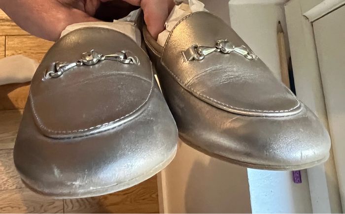 Mocassins fille dorés pointure 33 cuir véritable – Pom d’Api - photo numéro 10