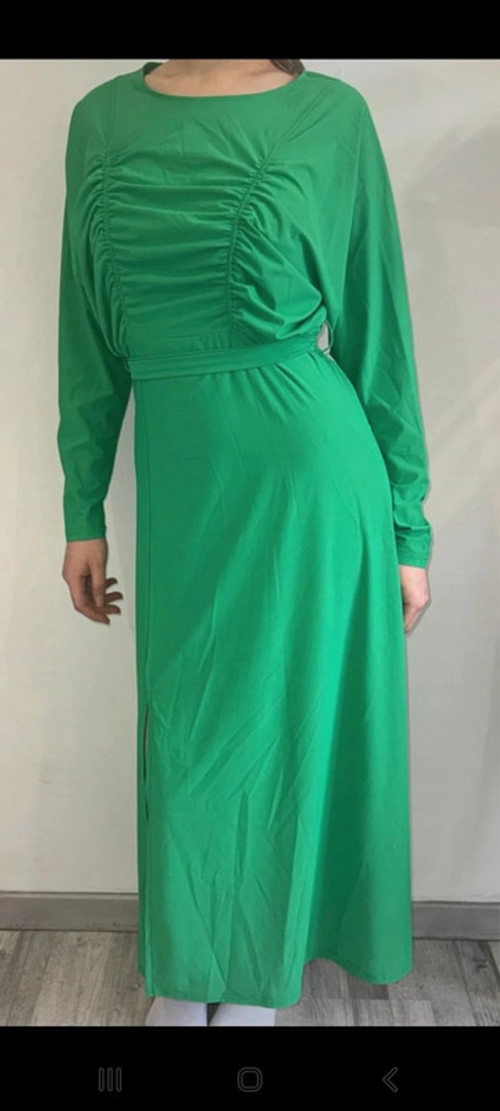 Robe vert