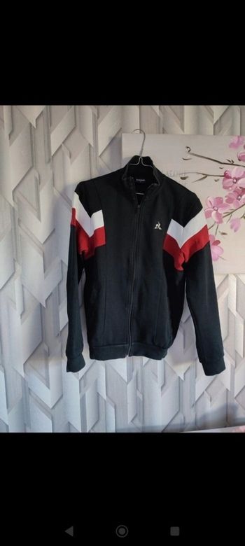 Gilet zippé le coq sportif