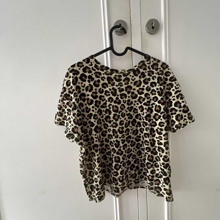 T-shirt léopard