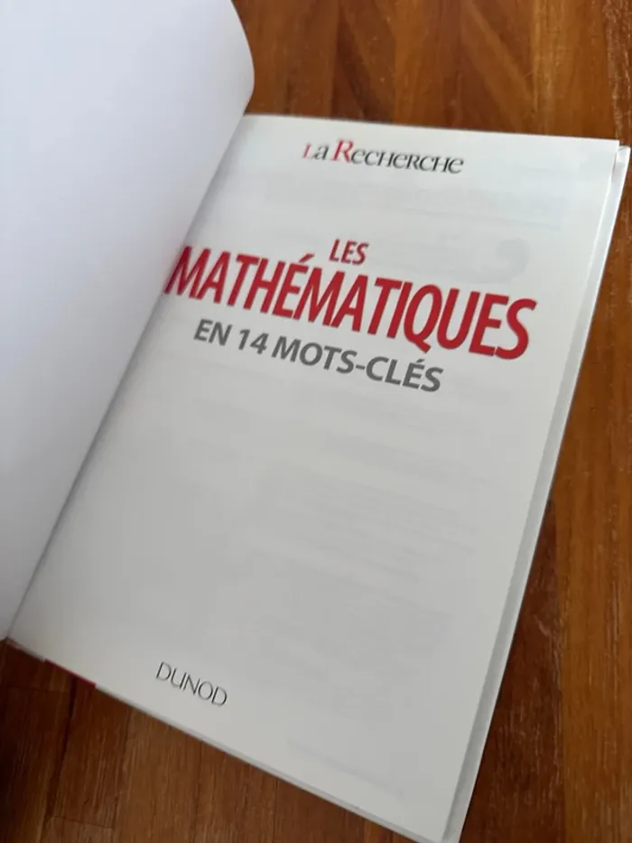 Livre les mathématiques en 14 mots-clés - photo numéro 4