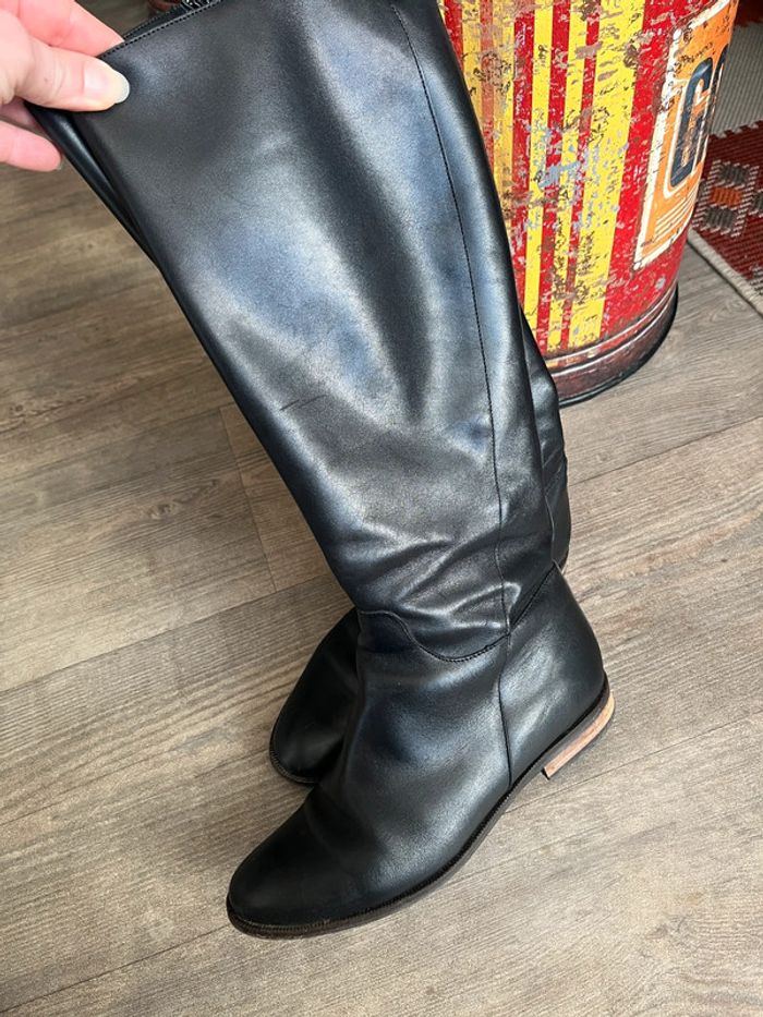 Bottes cuir - photo numéro 3