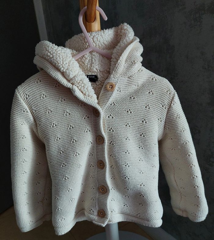Manteau fille chaud intérieur moumoute