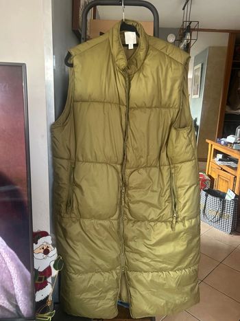 Doudoune longue sans manche H&M