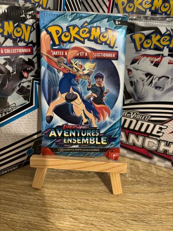 Booster Pokémon Aventures Ensemble rescellé