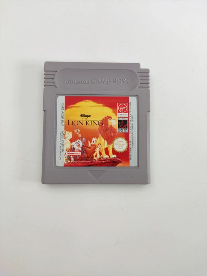 Le Roi Lion - Disney’s Classic - Nintendo Game Boy - PAL nfra 1 - complet - photo numéro 4